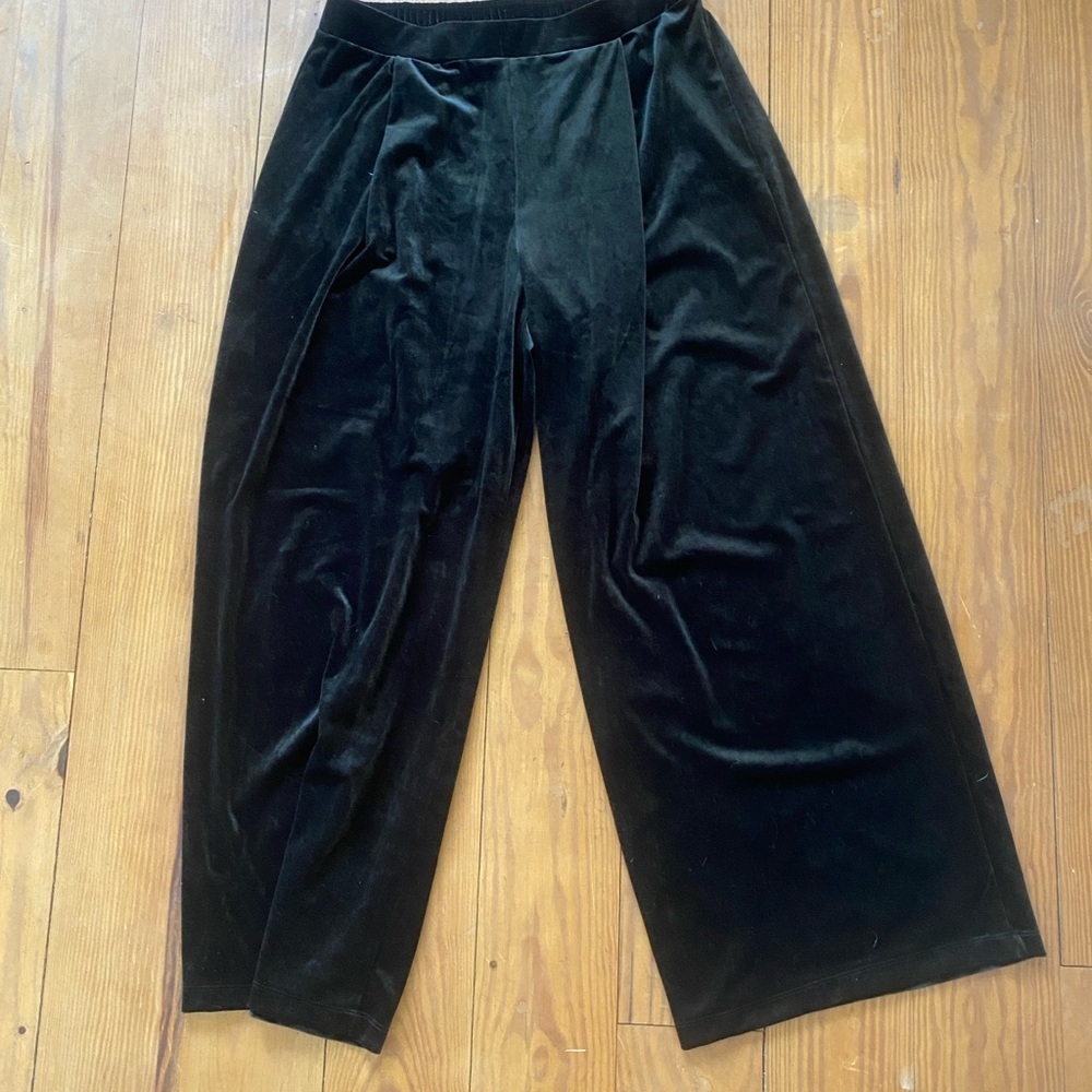 Lord & Taylor Elegant Black Wide Leg Pants